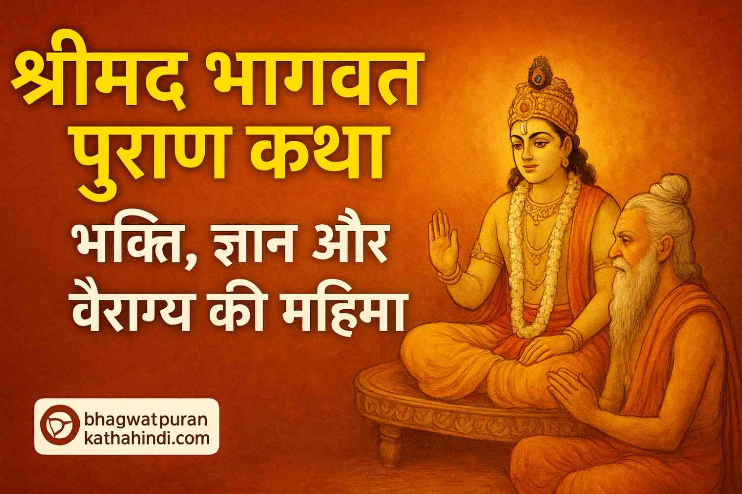 श्रीमद् भागवत पुराण कथा: भक्ति, ज्ञान और वैराग्य की महिमा Shrimad Bhagavat Purana Katha